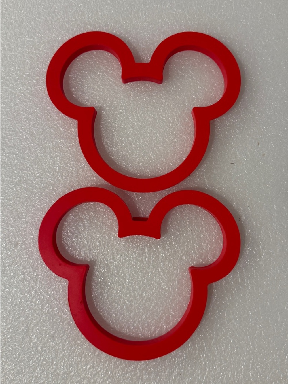 2 Disney Silicone Mickey Pancake Egg Molds